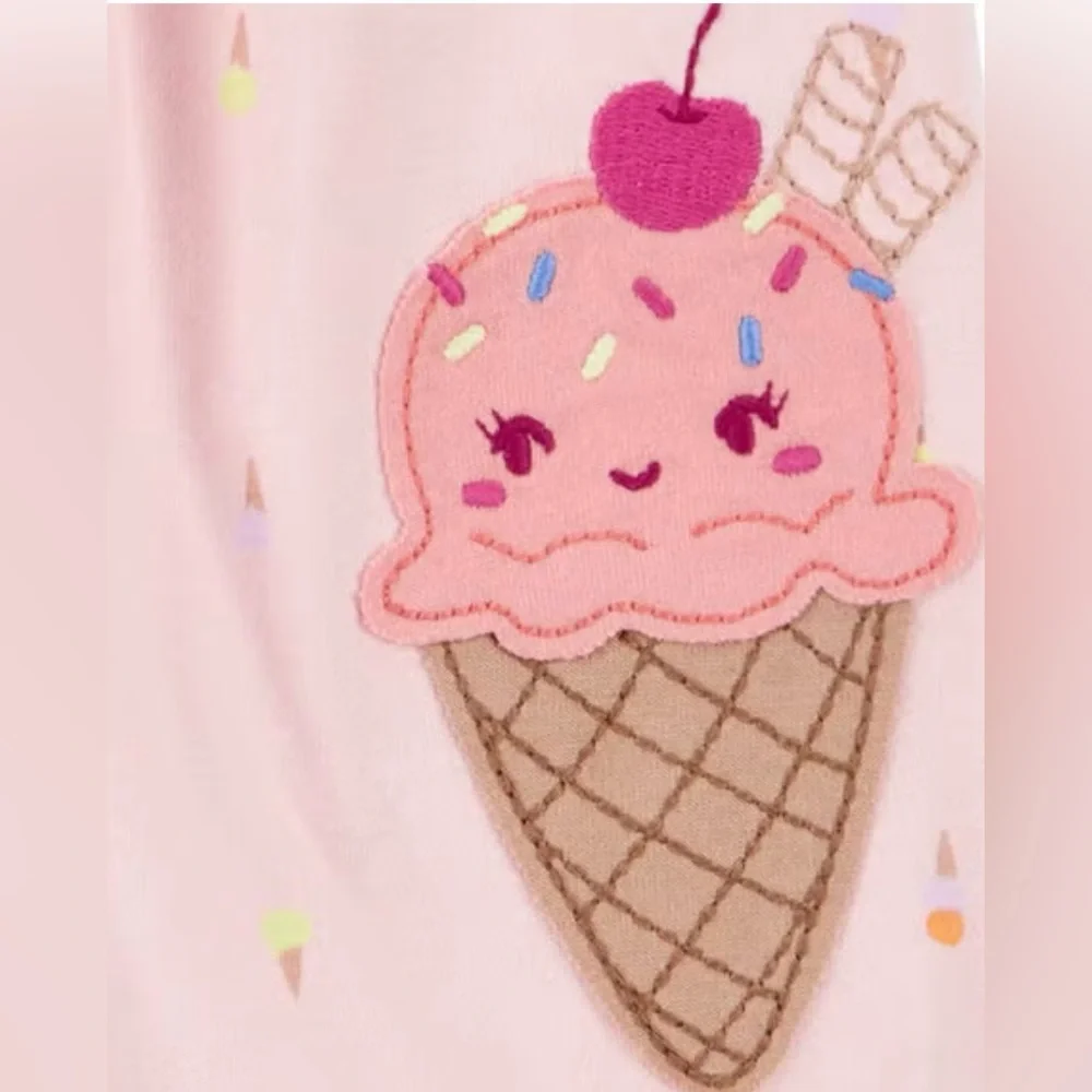 Carter’s Baby Ice Cream Snap-Up Romper - 18M - Picture 2 of 7